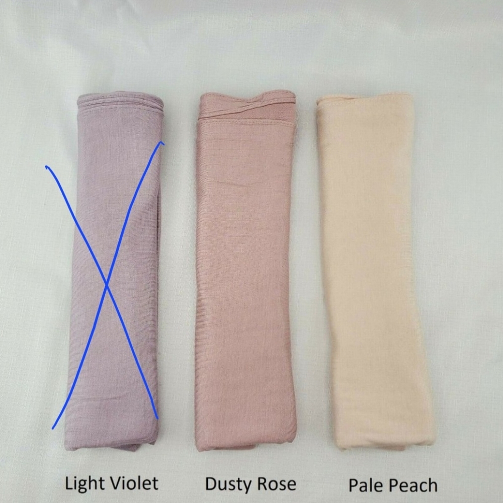 Jersey Cotton Solid Hijab Scarf Long Muslim Shawl Stretchy Soft Turban Wrap - Picture 3 of 11